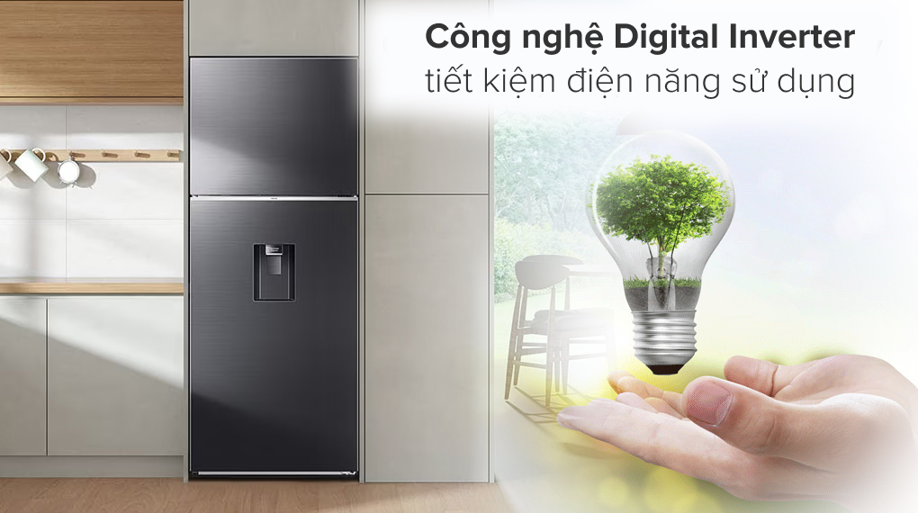Tủ lạnh Samsung Inverter 406 lít RT42CG6584B1SV - Công nghệ tiết kiệm điện