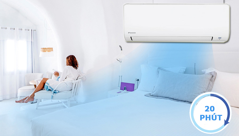Chế độ làm lạnh nhanh - Máy lạnh Daikin 2.0 HP FTC50NV1V