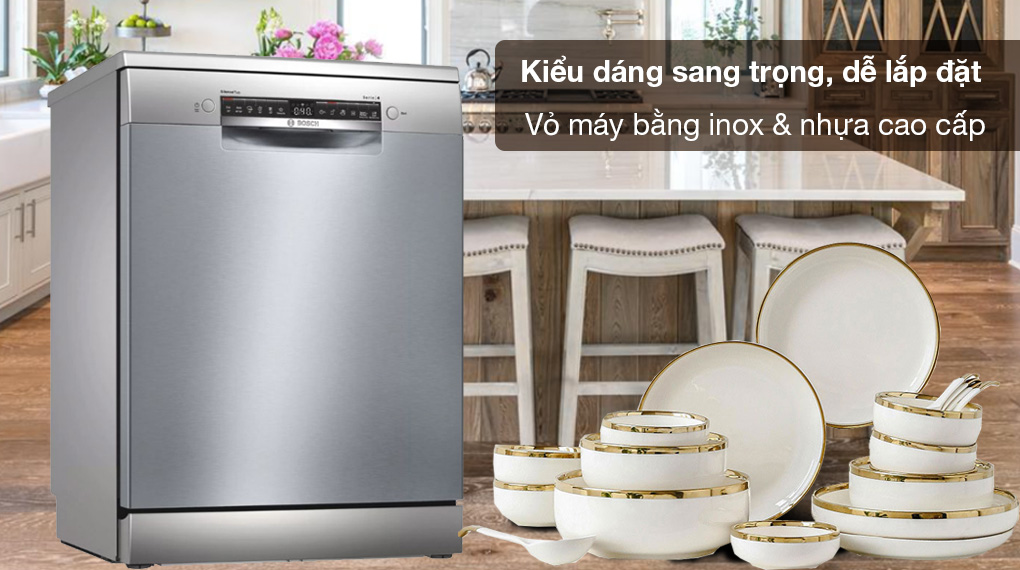 Máy rửa chén độc lập Bosch SMS4ECI14E
