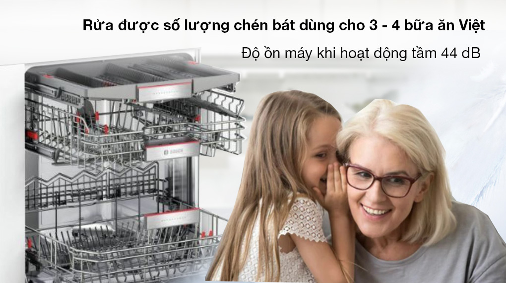 Máy rửa chén độc lập Bosch SMS4ECI14E