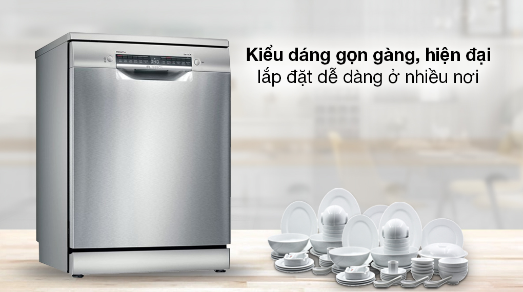 Máy rửa chén độc lập Bosch SMS4IVI01P