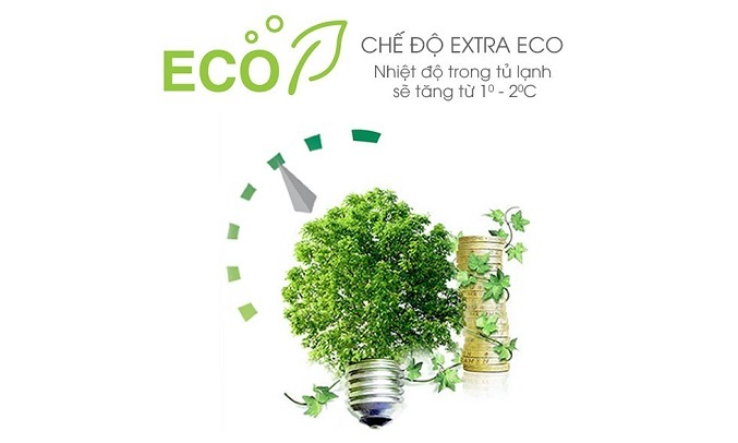 Tủ lạnh Sharp Inverter 315 lít SJ-X346E-SL - Chế độ Extra Eco